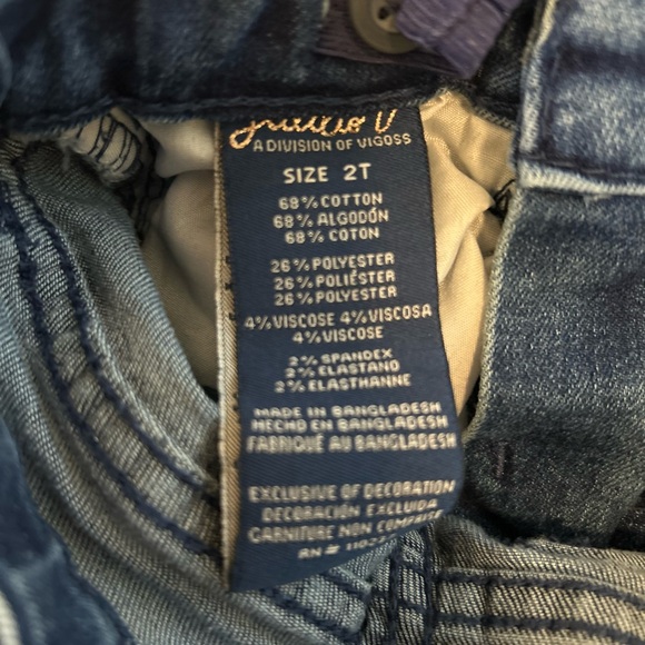 Studio V by Vigoss Toddler 2t Jeans - Picture 3 of 4
